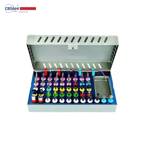 Kit d'implants dentaires universels de classe I Cerahi Industries CDSK-035, 50 pièces, comprenant des instruments chirurgicaux de compression et d'expansion osseuse - Product Image 4