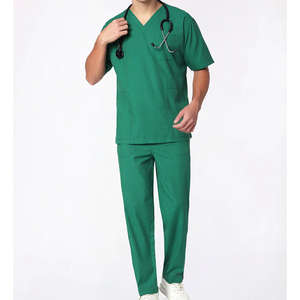 Recién llegado, uniforme médico de calidad superior para mujer, tela tejida personalizable hecha en fábrica de algodón 100% - Product Image 1