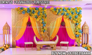 Mur de bougie de style unique pour la décoration de mariage Murs de bougie de mariage à la mode à vendre Derniers murs de bougie de concepteur pour les mariages - Product Image 2