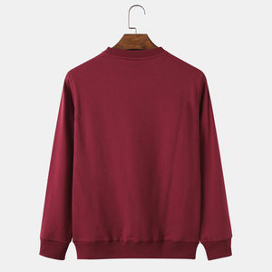 Sweat-shirt imprimé personnalisé de haute qualité pour hommes, col ras du cou et manches longues, vêtements de rue, respirant, teint uni pour l'hiver - Product Image 2