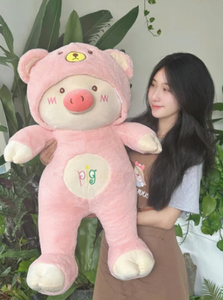 หมวกหมูยัดไส้น่ารักสำหรับเด็กและวันหยุด - Product Image 3