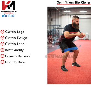 Banda de Resistencia Circular para Calentamiento Dinámico, Activación de Cadera y Glúteos, Entrenamiento de Fuerza, Ejercicios de Fitness, Rojo, 2.ª Generación, Grande - Product Image 6