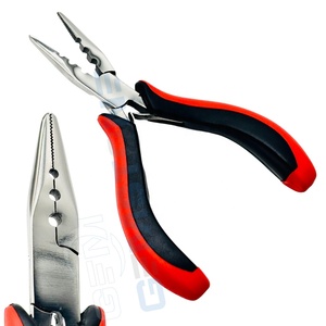 GEMSTONE ENTERPRISES Pince professionnelle en acier inoxydable de 5,5 pouces à plusieurs trous pour extensions capillaires, micro-anneaux, nano-perles, boucles – Durable - Product Image 3
