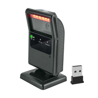 Escáner de Código de Barras de Escritorio Inalámbrico Syble XB-868RB 2.4G de Alta Velocidad 1D 2D, Lector de Códigos QR para Supermercado