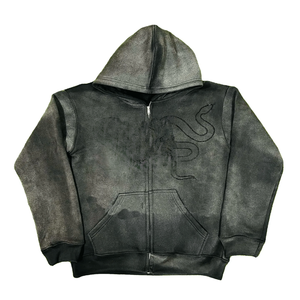 Sudadera con Capucha de Diseño Personalizado de Alta Calidad 2026, Sudadera con Capucha Gruesa Premium 100% Algodón con Hombros Caídos para Hombre - Product Image 6