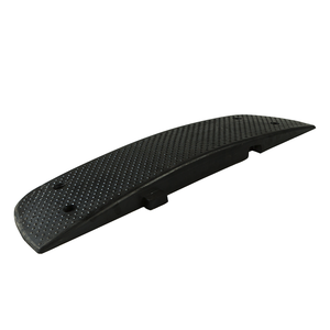 ฝาครอบกันชนความเร็วแบบพลาสติก PVC ขนาด 90 ซม. สำหรับความปลอดภัยบนถนน - Product Image 1