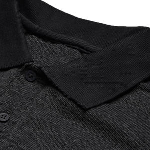 Elegante manga corta para hombres para Polos 100% algodón Jersey bordado personalizado ropa de negocios antiarrugas OEM disponible - Product Image 2