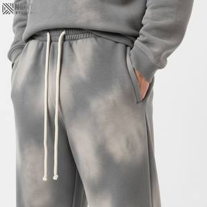 Débardeur streetwear personnalisé avec logo, 360 g/m², lavage à l'acide, respirant, léger, imprimé grand format, délavé au soleil, en molleton pour homme - Product Image 6