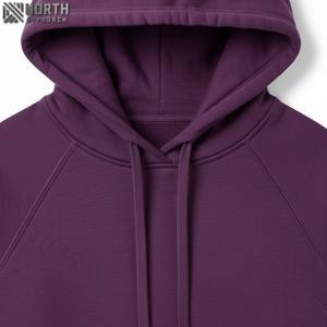 Sweat à capuche surdimensionné avec logo personnalisé hommes Streetwear haute qualité polaire coton broderie couleur sweats à capuche fabricants hommes 450 gsm sweat à capuche - Product Image 4