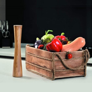 Moulin à cocktail en bois fait main, moderne, écologique, durable, 12 pouces, outil de bar - Product Image 2