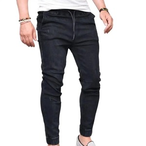 Denim Pencil <b>Jeans</b> Skinny <b>Men</b> Trousers Denim Trousers Pants Plus Size Jogger <b>Elastic</b> <b>Waist</b> Trousers - Product Image 4