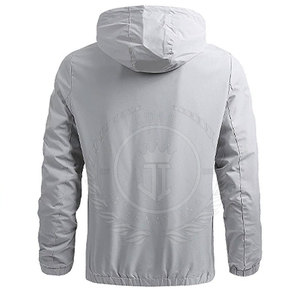 Chaqueta Cortavientos de Invierno para Hombre, Transpirable, Ecológica, de Alta Calidad, Diseño Casual con Logotipo Frontal, Servicio OEM, Colores Personalizados, 300g - Product Image 2