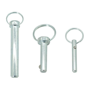 Goupille de déverrouillage à tête sphérique à ressort en acier inoxydable - Product Image 1