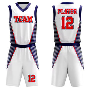 Vêtements de basket-ball style confortable pour jeunes Américains Uniformes de basket-ball Maillot de basket-ball Service OEM Vente en gros 2025 Nouveaux ensembles - Product Image 4