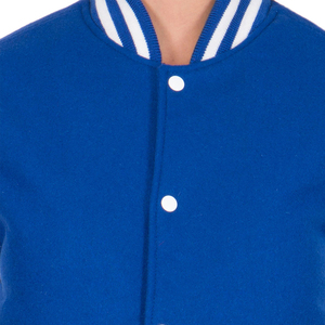 Hot Selling Women's Varsity Jacket High Quality with Leather Sleeves Breathable Stylish Winter Wear New Design Long Length - Product Image 5