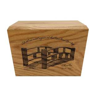 Bridge Pet Cremation Wood <b>Urn</b> for Wholesale Large Adult <b>Dog</b> <b>Urn</b> cremation <b>urns</b> for ashes large adult <b>dog</b> <b>urn</b> - Product Image 4