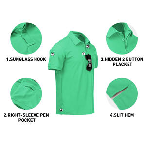 Chemises polo pour hommes, polo à manches courtes imprimé, polo à manches courtes imprimé à l'acide, polo pour hommes grande taille - Product Image 4