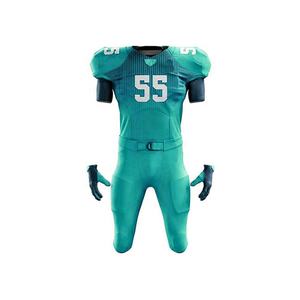 Meilleur uniforme de football américain 2024 Concevez votre propre maillot de football américain pour les jeunes de l'équipe de sublimation - Product Image 2