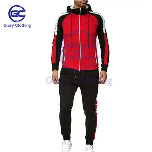2024 venta al por mayor hombres cremallera chándal ropa deportiva entrenamiento chándal personalizado hombres Jogging cremallera chándal para hombres - Product Image 2
