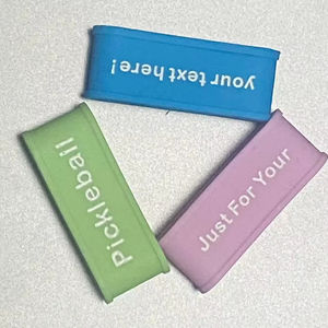 Bandas de Agarre para Raqueta de Pickleball FIRST ATHLETICS de Alta Calidad, Silicona, Colores Personalizables, Ligeras, Ajustables, Talla Única - Product Image 1