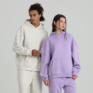 Sudadera con Capucha Extra Grande para Hombre, de Felpa de 280g, de Alta Calidad, con Logotipo Personalizado OEM, Diseño Sólido, Anti-Pilling, Servicio ODM, Talla Grande - Product Image 5