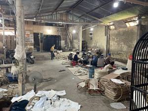 Coussin de mobilier d'extérieur Coussin de jardin Meubles de décoration en rotin Prix d'usine Chaise en rotin Chaises suspendues en rotin - Product Image 4