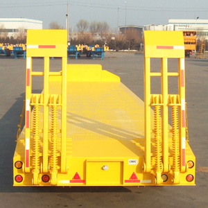 Remolque de Plataforma Baja Desmontable Hidráulico de 16m y 40t con Dos Ejes, Precio Competitivo, Directo de Fábrica - Product Image 3