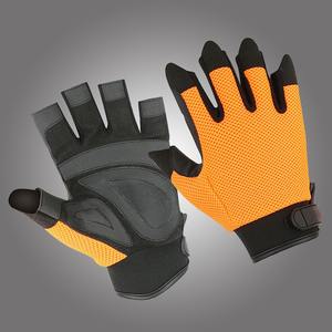 Guantes mecánicos de alto rendimiento con absorción de impactos y dedos flexibles Guantes mecánicos transpirables - Product Image 4
