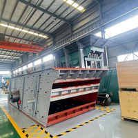 2060 Linearer 3-Deck-Vibrationssiebseparator mit Motor, 4 Ausgabetypen, Bergbau-Sandsiebgerät
