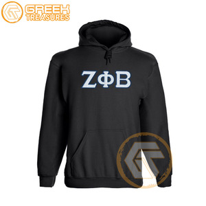 Sudadera con Capucha Personalizada de Zeta Phi Beta, de Algodón y Felpa, Bordada en la Parte Delantera, para Invierno, de Alta Calidad, para Mujeres - Product Image 5