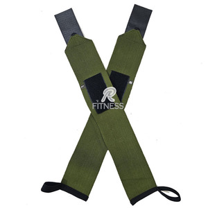 Sangles de poignet personnalisées en polyester antidérapantes pour la musculation et l'entraînement en salle de sport - Product Image 4
