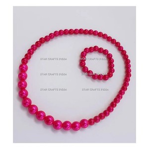 Vente chaude Personnalisé réglable coloré perles de résine transparente collier ras du cou Colliers en résine de SCI - Product Image 5