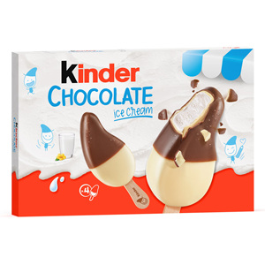 Venta al por mayor de barras de helado de alta calidad cubiertas de chocolate Kinderr 4x38g favorito de la familia - Product Image 3