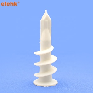 Ancres pour cloisons sèches ELEHK 14x42mm, vis en nylon 13mm x 42mm, Wall Mates <span class=keywords><strong>Para</strong></span> <span class=keywords><strong>Drywall</strong></span> Anclaje Numero 8 Nylon 15 Unidades - Product Image 1