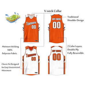 ชุดกีฬากางเกงบาสเก็ตบอลกางเกงขาสั้นโพลีเอสเตอร์100% สำหรับผู้ชายชุดกีฬาฤดูร้อนล่าสุดตามสั่ง - Product Image 6