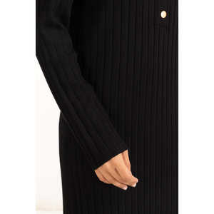 Vestido Floral de Una Pieza WM-DRS-WS25-501B, Corte Regular, Cintura Imperio, Transpirable, con Volantes y Apliques, Alta Calidad para Primavera - Product Image 6