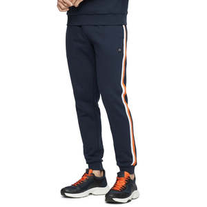Pantaloni da Tuta Calvin Klein da Uomo Blu Taglia Grande Traspiranti Casual con Design a Righe per la Stagione Autunnale - Product Image 1