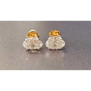 ต่างหูเพชร SE-1053 เครื่องประดับหรูหราสง่างามสำหรับผู้หญิง - Product Image 1