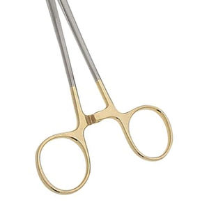 Pinces Halsey de 130mm avec logo personnalisé Porte-aiguilles chirurgicaux manuels en acier inoxydable de haute qualité Certifié CE Utilisation hospitalière de classe I - Product Image 3