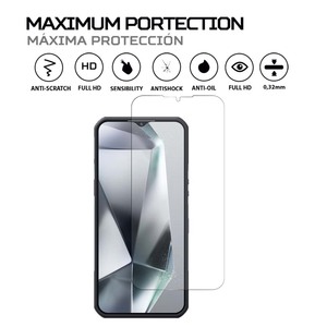 อุปกรณ์ป้องกันหน้าจอกันกระแทกสำหรับโทรศัพท์ระดับพรีเมี่ยมสำหรับ oukitel WP35 Pro - Product Image 2