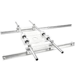 Kit de guidage linéaire SBR haute précision et combinaison de rail et de axe linéaires, table de travail 3 axes pour mouvements rapides et fluides - Product Image 1
