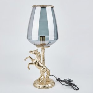 Décoration de mariage, bougeoir en verre en forme de cheval en aluminium fait à la main, décoration de Noël, bougeoir design, prix bas - Product Image 2