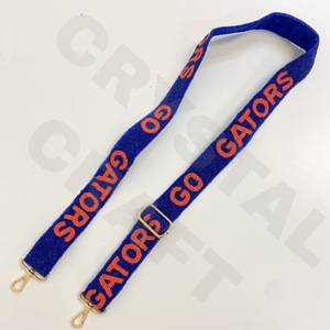 CRYSTAL CRAFT Color personalizado Estilo DE LA India Cuentas de vidrio Monedero Correa con logotipo personalizado-Accesorios de uso diario - Product Image 2