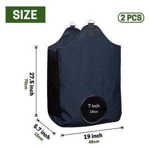 Fabrik Großhandel Große Easy Carrying Tote Hay Bale Aufbewahrung tasche Robuste Futter tasche Horse Stable Hay Bale Bag - Product Image 2