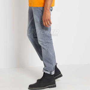 Pantalones Vaqueros de Hombre de Primera Calidad, Ligeros, de Cintura Media, 100% Algodón, Transpirables, Ecológicos, Más Vendidos - Product Image 2