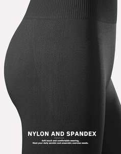 Women's Workout <b>Sets</b> 2-Piece High Waisted Seamless <b>Leggings</b> Crisscross Straps Padded Stretchy <b>Sports</b> <b>Bra</b> Front High Support Plus - Product Image 6