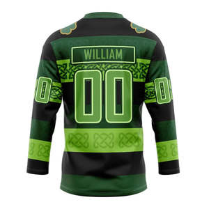 2024 2025 nuevo diseño personalizado camiseta de Hockey sobre hielo Mini Jersey de Hockey logotipo personalizado sublimación impresión conjunto de uniforme de Hockey sobre hielo - Product Image 2