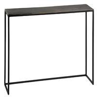 Table console moderne en métal de luxe pour chambre à coucher, salon, hall, appartement