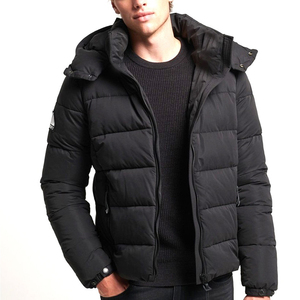 <b>Men's</b> Lightweight <b>Waterproof</b> <b>Packable</b> Puffer <b>Jacket</b> Winter Warm with Stand Collar Full Zip Bubble Puffer <b>Jacket</b> - Product Image 1