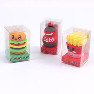 Foska Nouveauté : <span class=keywords><strong>Taille</strong></span>-<span class=keywords><strong>crayon</strong></span> coloré de haute qualité en forme de nourriture de dessin animé, de cola et de <span class=keywords><strong>dinosaure</strong></span> pour enfants - Product Image 5